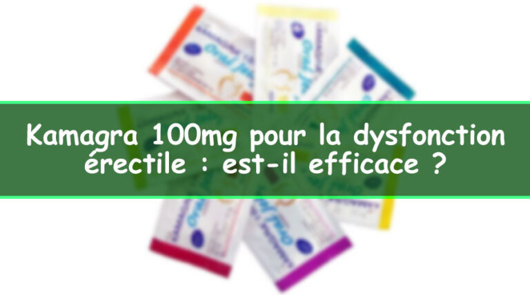 Kamagra 100mg comprimé