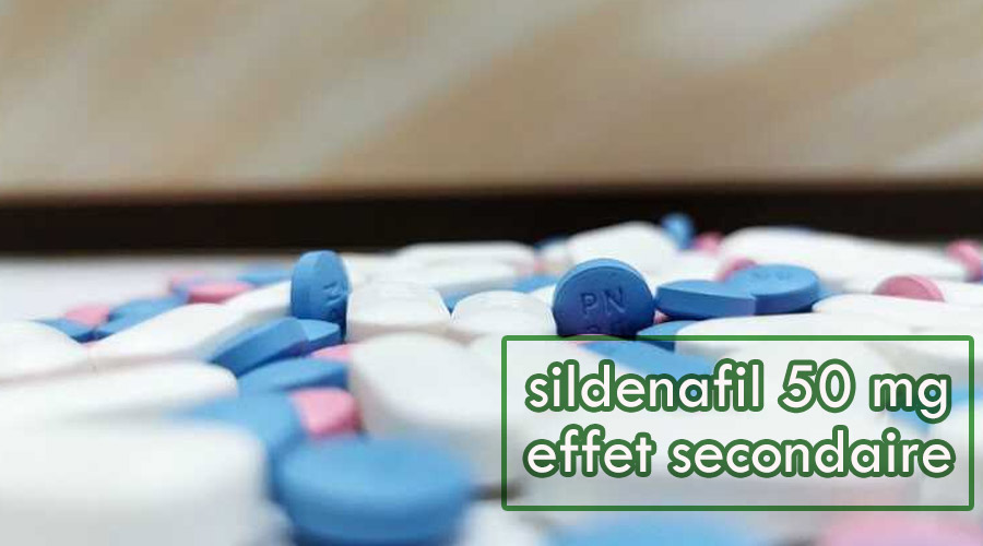 sildenafil 50 mg effet secondaire