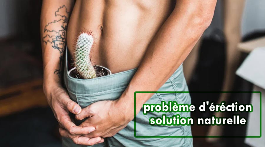problème d'éréction solution naturelle